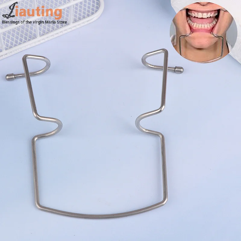 Dental Full Orthodontic Lip Cheek Retractor Oral Care Autoclavable Stainless Steel Mouth Opener Dental Material