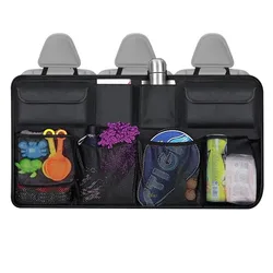 Car Seat Back Storage Hanging Bag SUV Car Waterproof Storage Storage Box Mesh Pocket Car Interior Supplies
