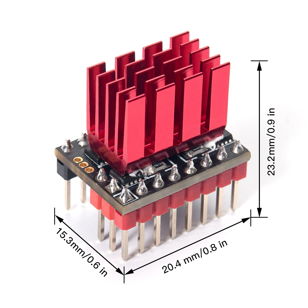 BIGTREETECH TMC5160T V1.0 Stepper Motor Driver 3A 35V SPI Silent 3D Printer Parts For Ender 3 Octopus Control Board VS TMC2209