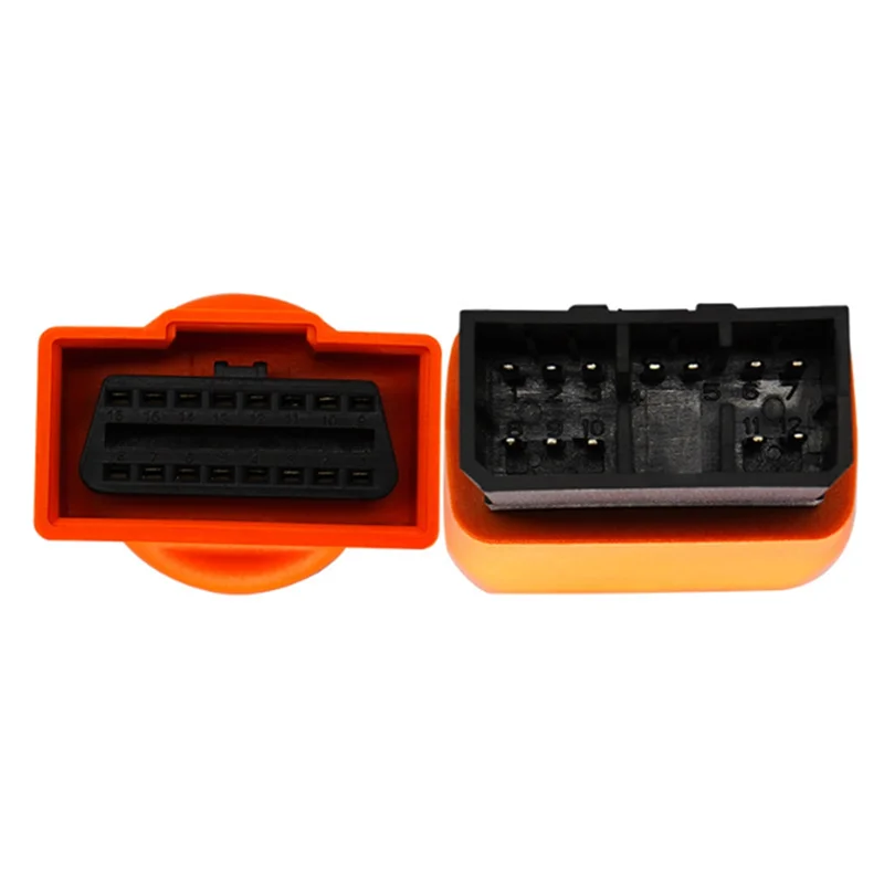 

AU05-автомобильный диагностический разъем OBD 12-контактный кабельный адаптер автомобильный диагностический разъем аксессуары