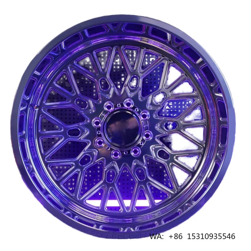 24X14 22x12 26X12 28X16 Inch Multi-Hole Polished Forged Alloy Sport Wheels Luxury Off-Road Vehicle Rims