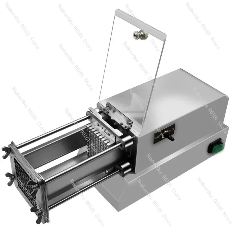 Electric Strip Cutting Machine Commercial Fully Automatic Potato Radish Cucumber French Fries Stainless Steel Strip Cutter