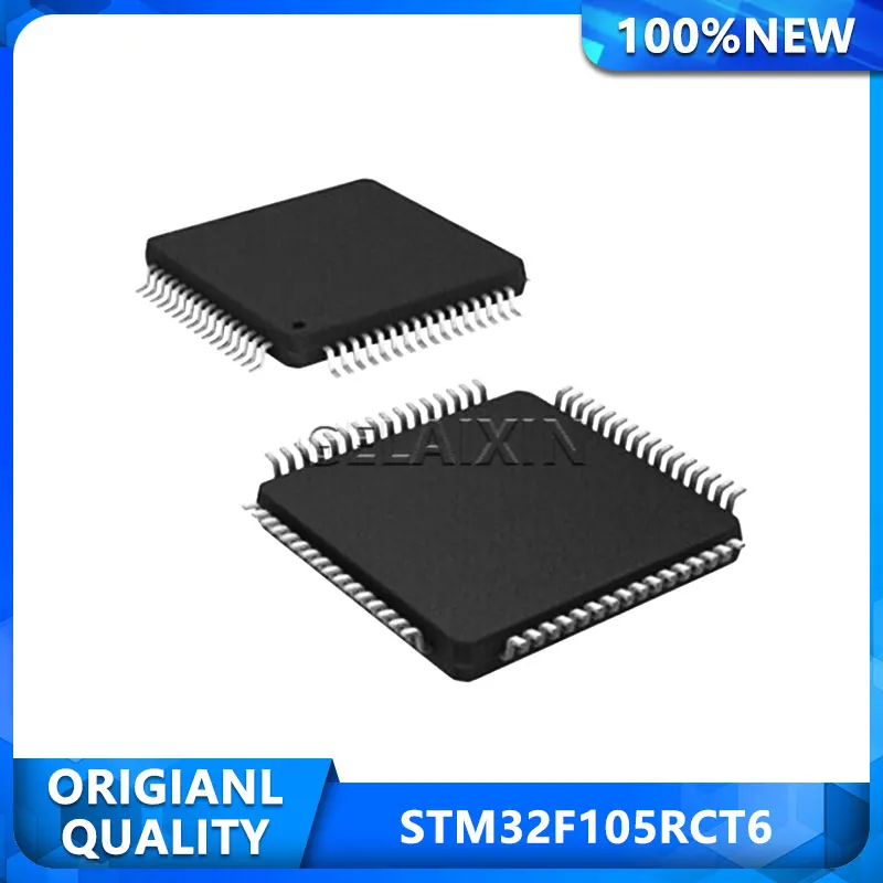 

10PCS STM32F105RCT6 LQFP64(10*10) STM32F105RC STM32F105 100%Original genuine product