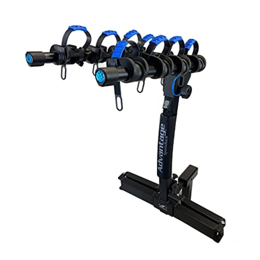 

Advantage glideAWAY Elite Four Bike Rack Carrier Compatible with 11 4 and 2 Hitch Receiver for Secure Outdoor Transportation wi