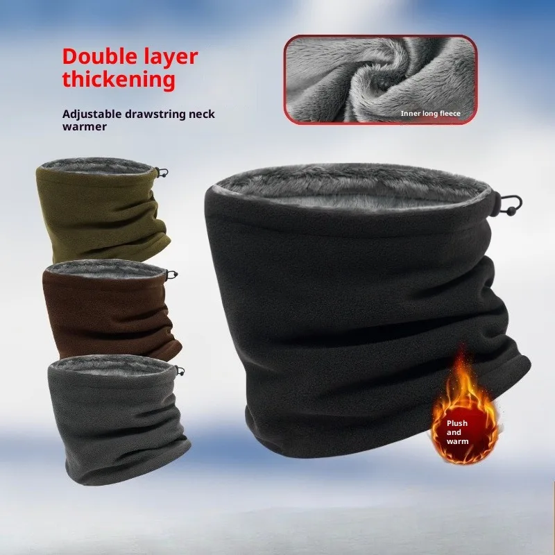 

Winter Motorcycle Warm Mask Men Women Fleece Neck Outdoor Warmer Windproof Scarf Camping Hiking Balaclava Cycling Face Mask