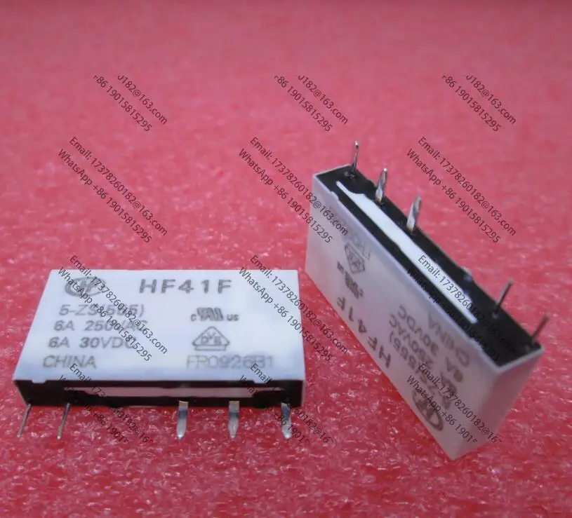 

ГОРЯЧЕЕ НОВОЕ реле 5 В HF41F-5-ZS HF41F 5-ZS HF41F-5V-ZS 5 В 5 В постоянного тока 5 В 6 А 250 В переменного тока 5 контактов