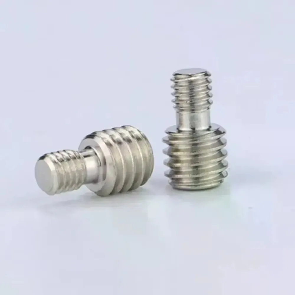 Universal M6 1/4 Male to 3/8 Camera Conversion Screw Camera Gear Tripod Mount Adapter Screw Threaded Adapter Tripod