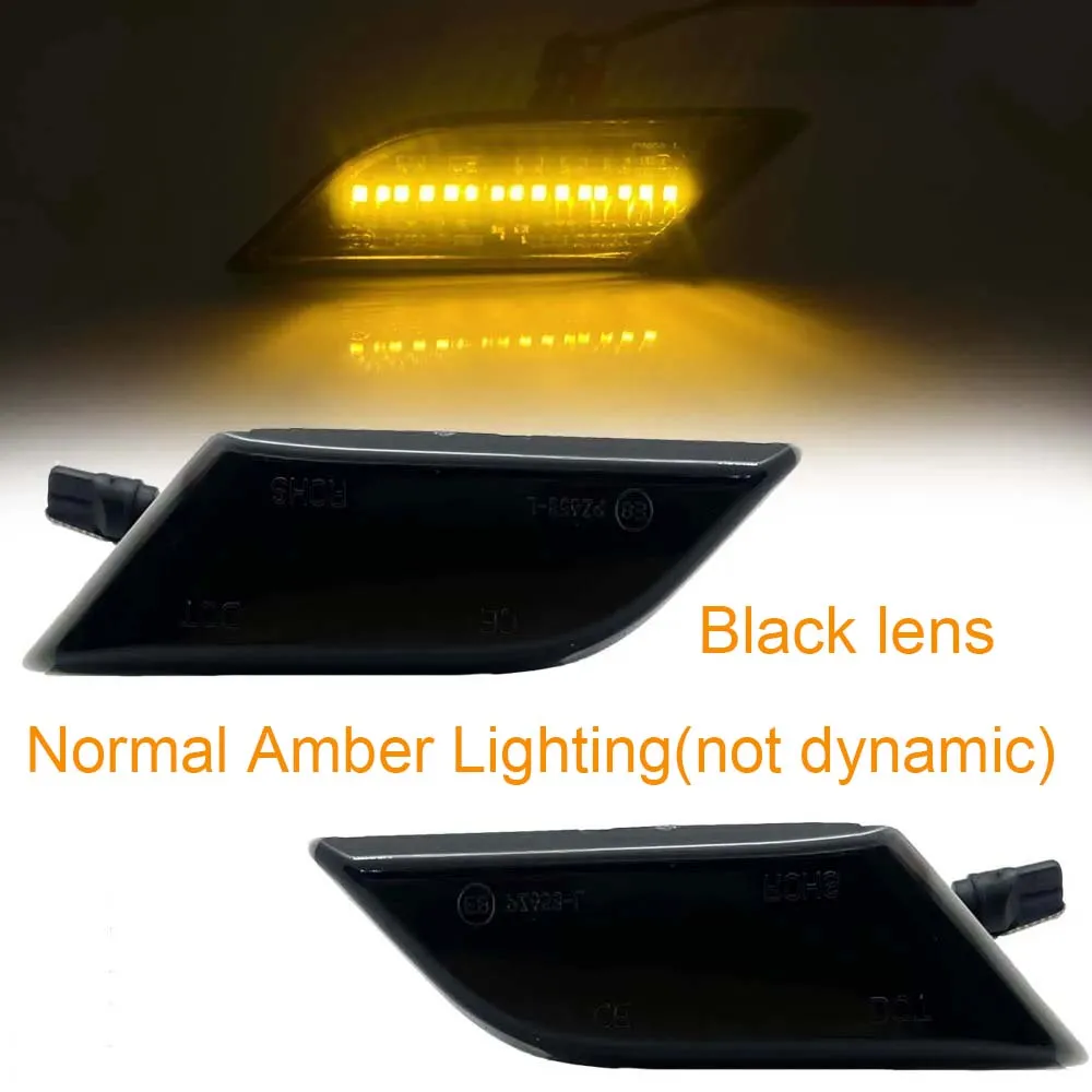 2Pcs For VW Transporter T6.1 Facelift 2020 2021 Dynamic Blinker Indicator LED Side Marker Light Turn Signal Lamp Flashing Light