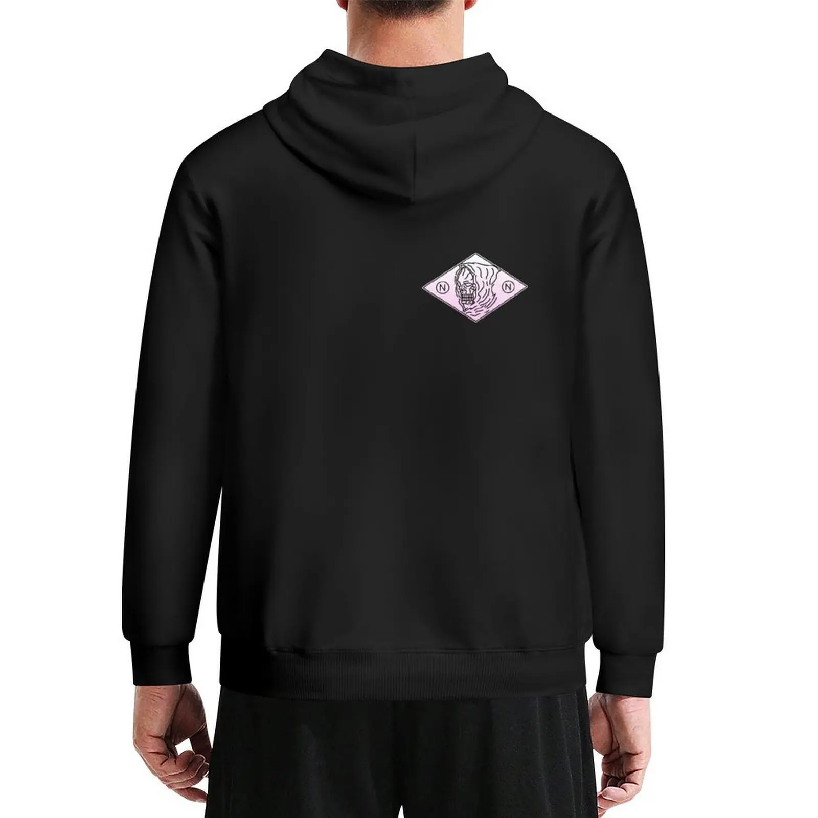 

Nothing nowhere, merch skull small version Hoodie mens clothes winter clothes male clothes men's winter sweater men's hoodies
