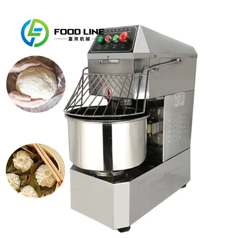 Customized New Commercial 8 12kg Small Automatic Double Action Dough Mixer Electric Bread Kneading Machine
