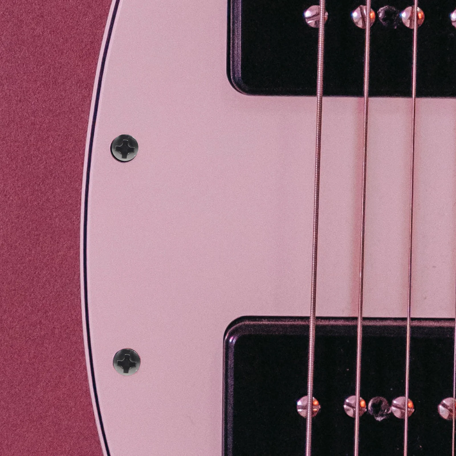 

50 Pcs Screws Bass Panel Fixator Electric Guitar Hardware Mounting Kit Cover Parts