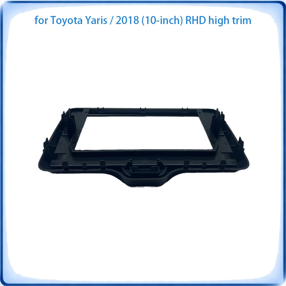 Car Radio Fascia Frame For Toyota Yaris 2018 10 inch RHD High Trim Stereo Canbus Wiring Harness