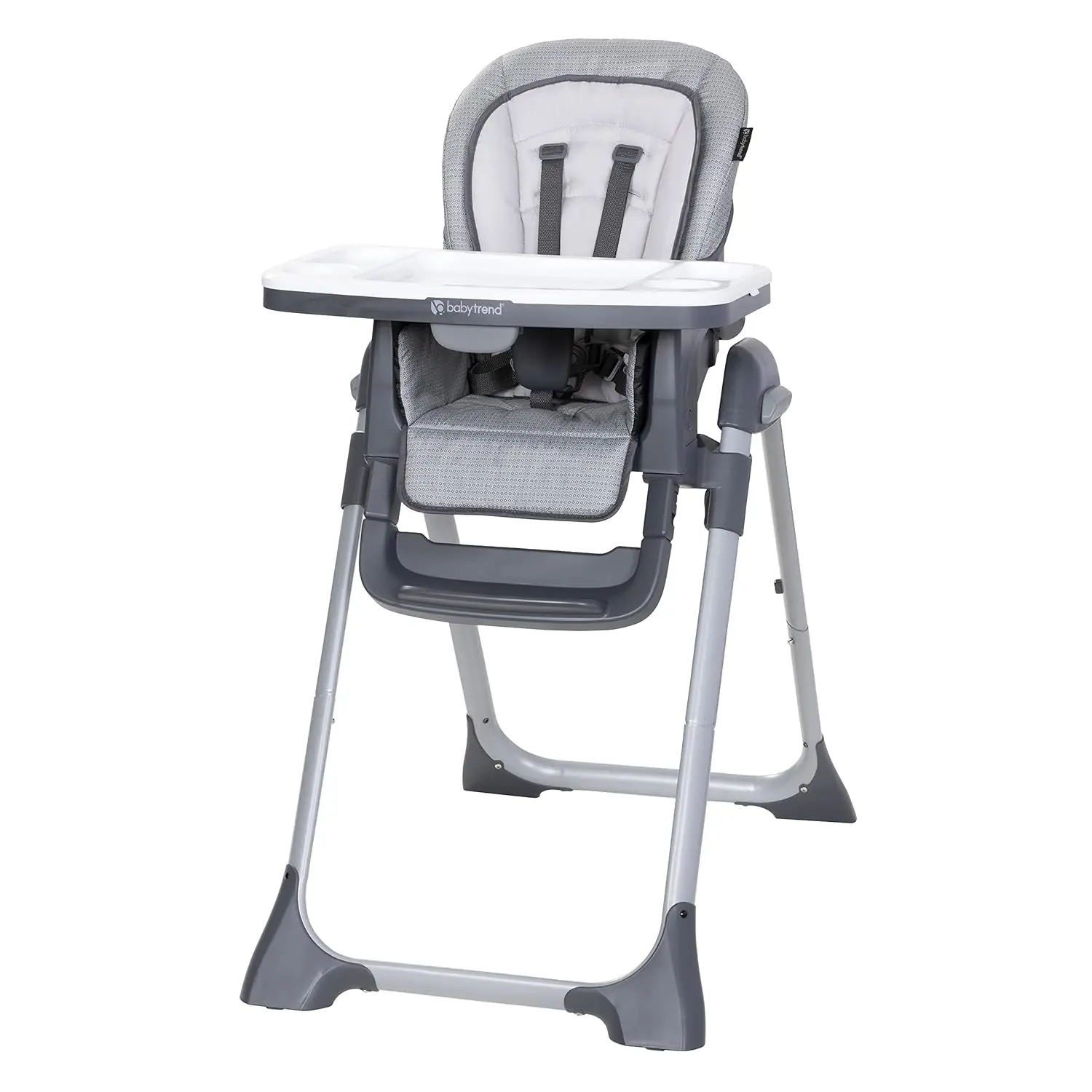 

3-in-1 Adjustable High Chair for Infants to Toddlers, Modern Grey Design