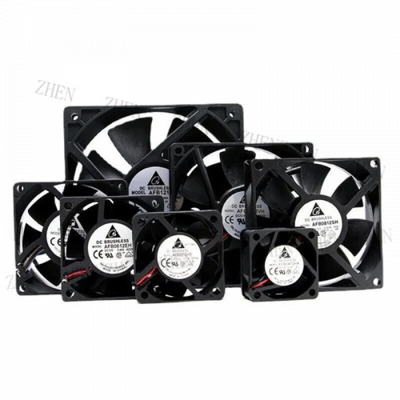

Y for Delta Cooling Computer Case Fan DC 40 50 60 70 80 90 14 12 mm 24V 2-pin