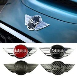 ABS Car Rear Front Hood Emblem Badge Decoration for Mini Cooper R55 R56 R60 R61 Replacement Logo Auto Styling Accessories