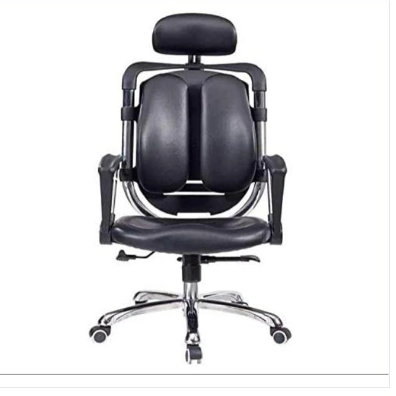 PU leather ergonomic chair rotating office chair reclining versatile executive chair orthopaedic furniture