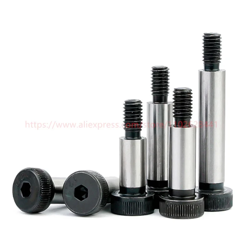 

M5 - M16 Shoulder Screw Alloy Steel Knurled Hex Stuff Bolt Class 12.9 ISO7379 Hex Socket Head Step Shoulder Bolt