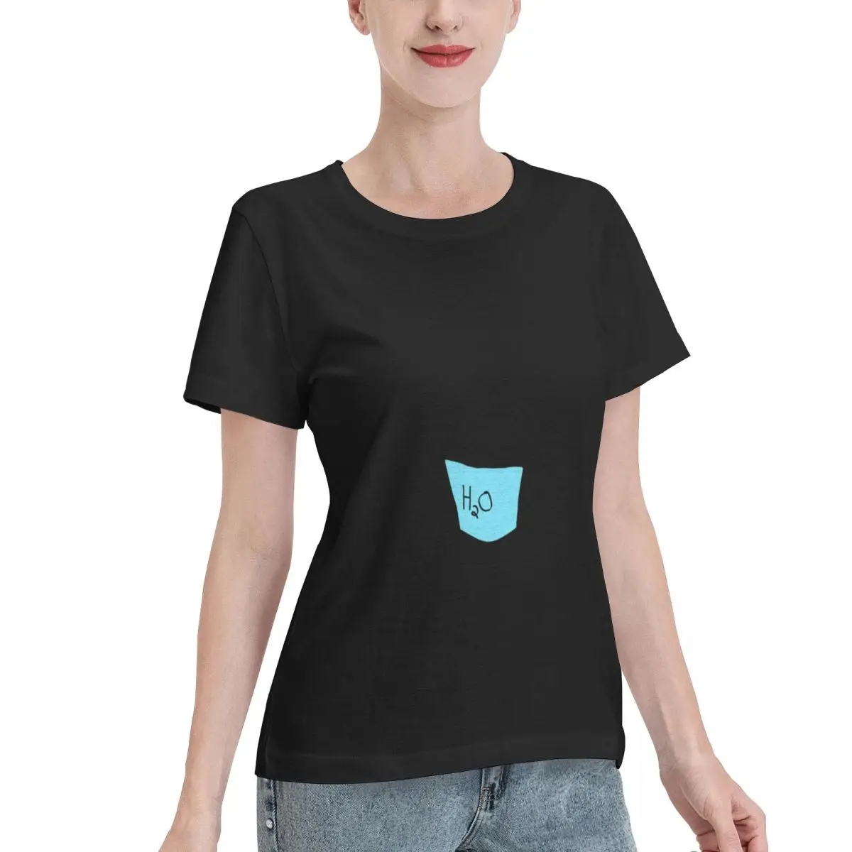 Soft Comfy Science Is Optimistic Women's T-shirt Classic Non Shrink Tshirt