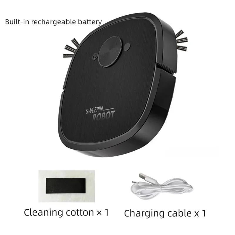 3-in-1 Robot Vacuum Cleaner USB Rechargeable Smart Navigation To Avoid Objects Automatic Cleaning Sweeping Machine Sweeper