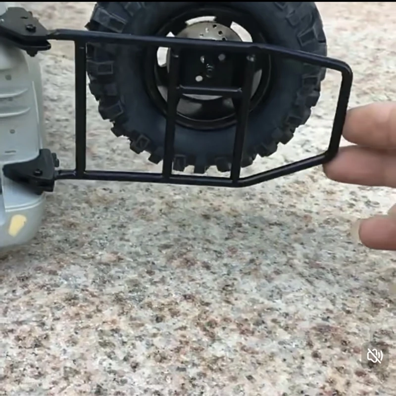 

Металлическое крепление/держатель запасного колеса для RCRUN масштаба 1:10 Cruiser lc80, жесткий корпус, игрушки с дистанционным управлением, деталь для обновления радиоуправляемого автомобиля