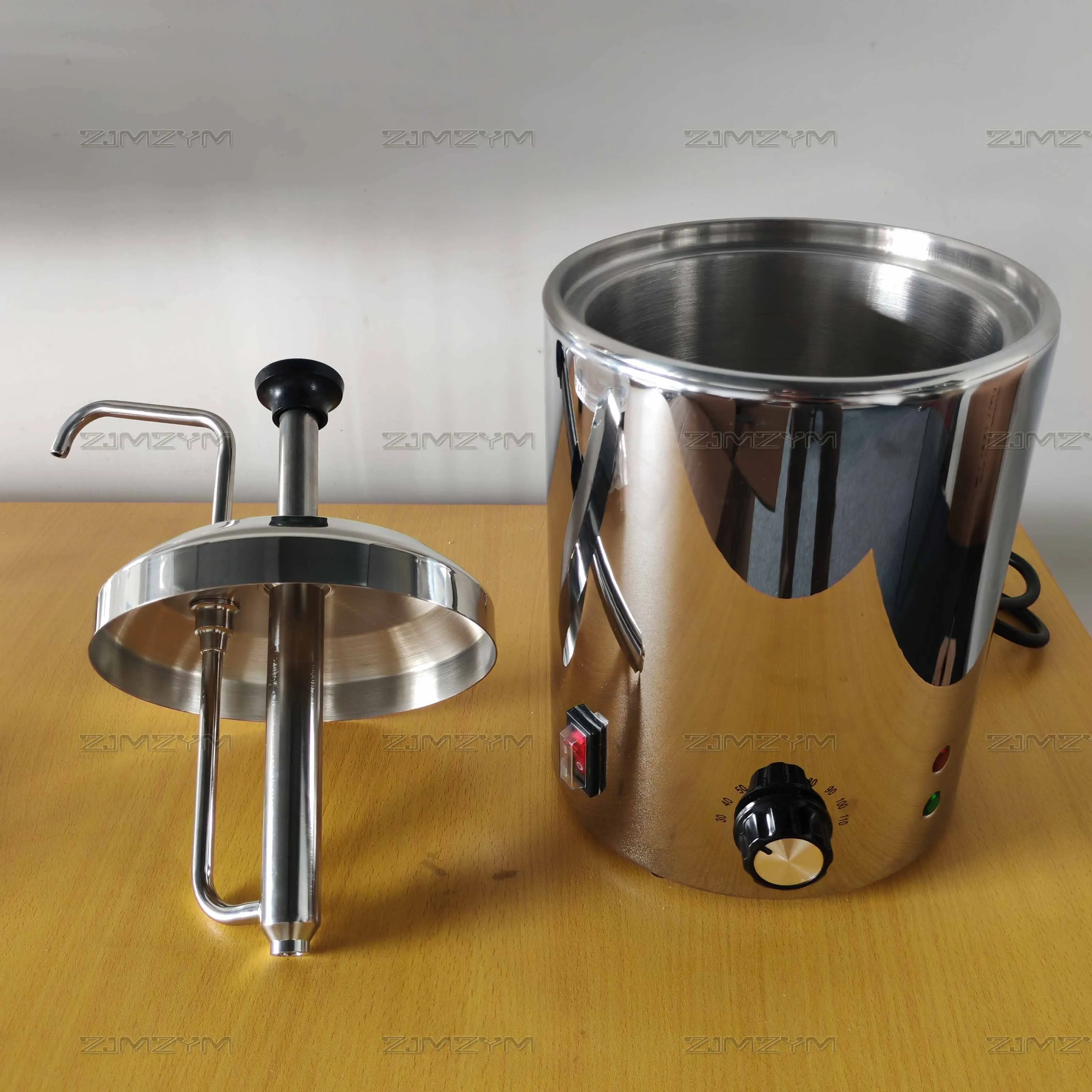 110V Or 220V Hot Cheese Chocolate Dispense Warmer, water heating machine, pump, Western food, cafeteria, food machinery