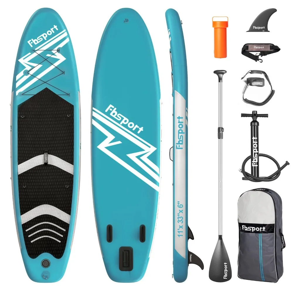 

2024 New 11' Premium Stand Up Paddle Board, Yoga Board with Durable SUP Accessories & Carry Bag