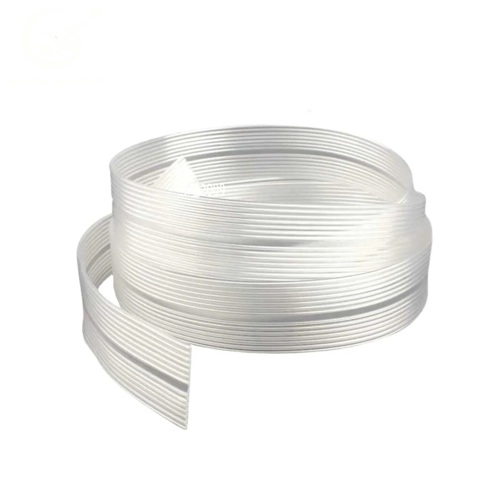 YIVO XSSH HIFI Flat Speaker Wire Flexible 14 Strands 0.5mm OFC Twin Copper Conductor High Purity Audio Speaker Cable DIY OEM ODM