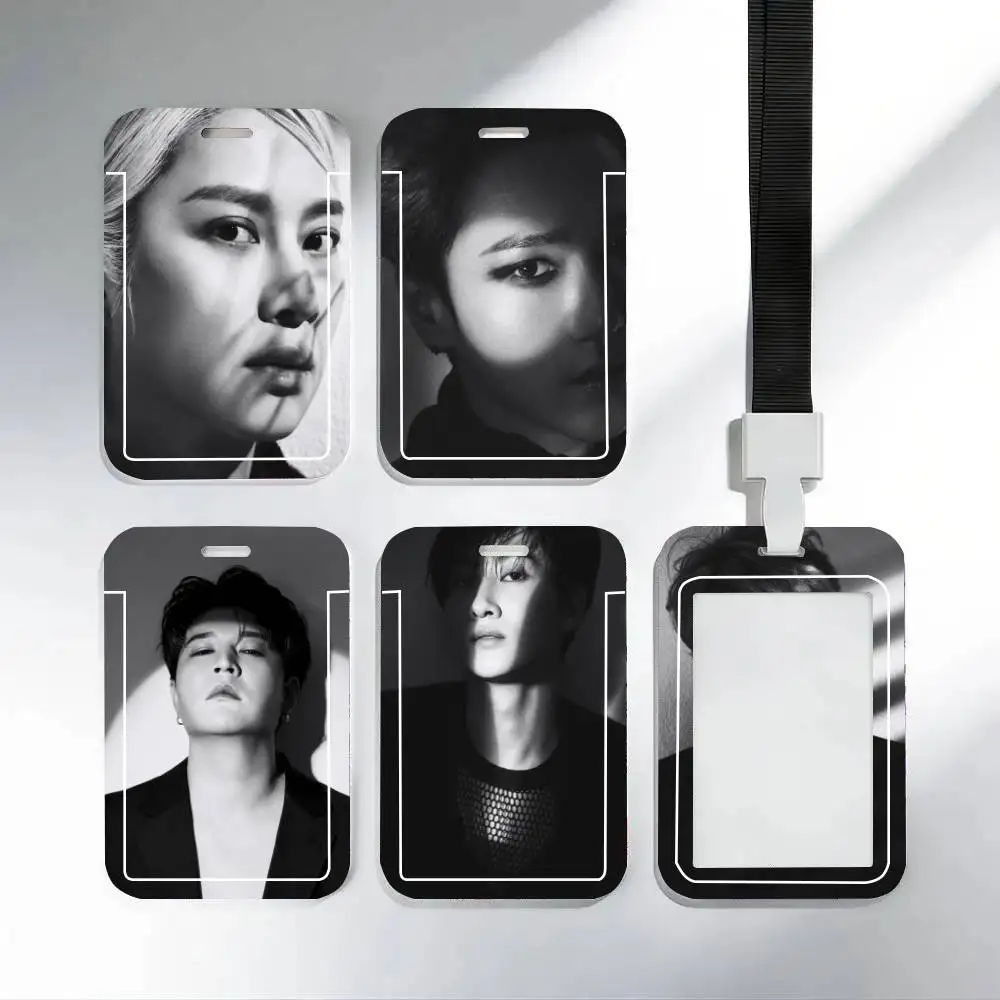 

Держатель для ID-карт K-pop группы Super Junior (корейская бой-группа), шейный ремешок-подвеска, держатель для бейджей, ланъярд, брелок для ключей, держатель для рабочих пропусков