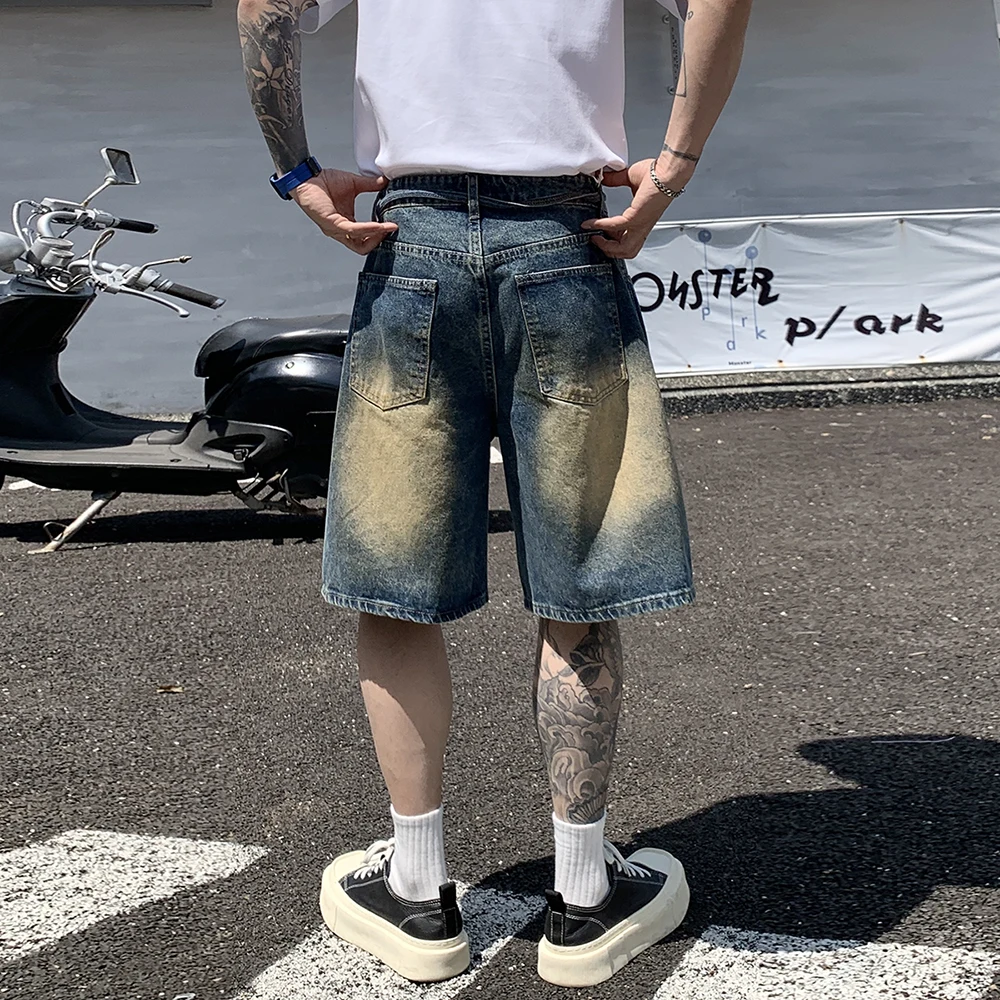 Men's Denim Shorts Jorts Ameri - Streetwear Brand Jorts 评论和价格