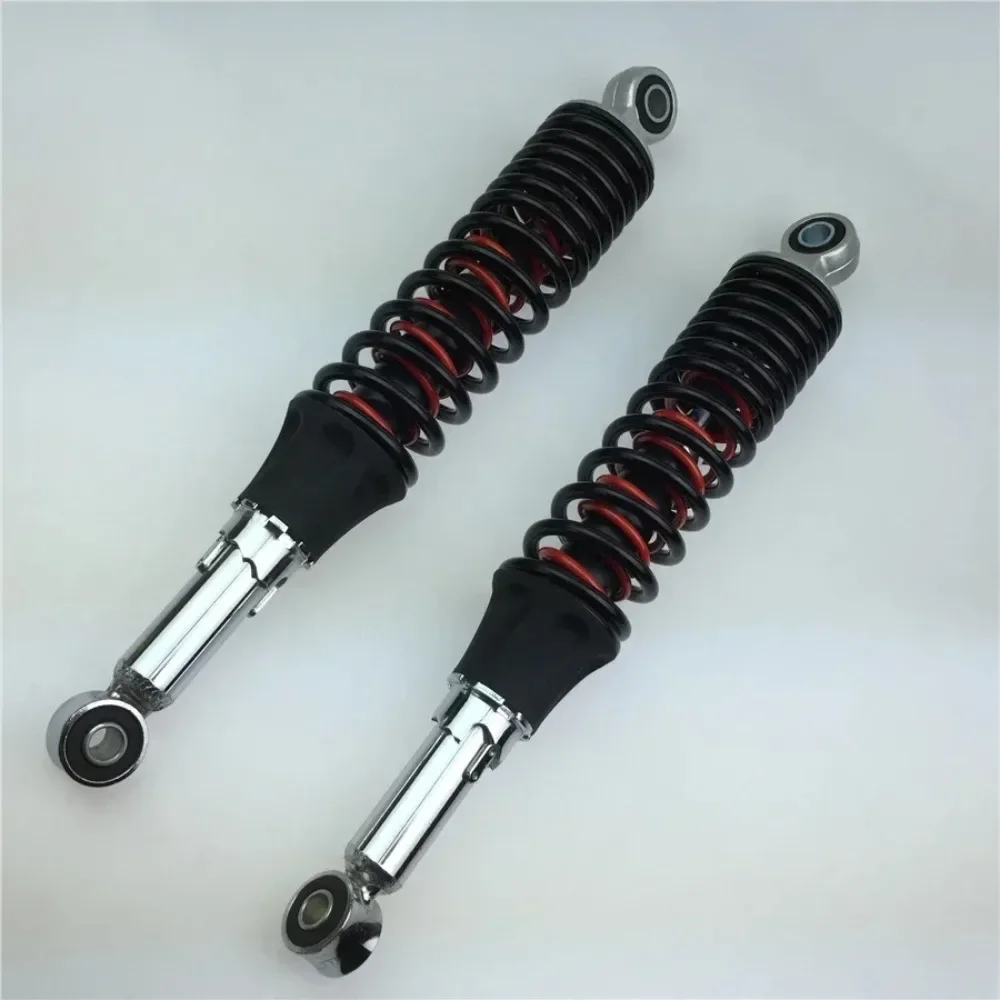 2027 FOR  Motorcycle electric car shock absorber inside black red double pitch 34cm spring motorcycle shock absorbers