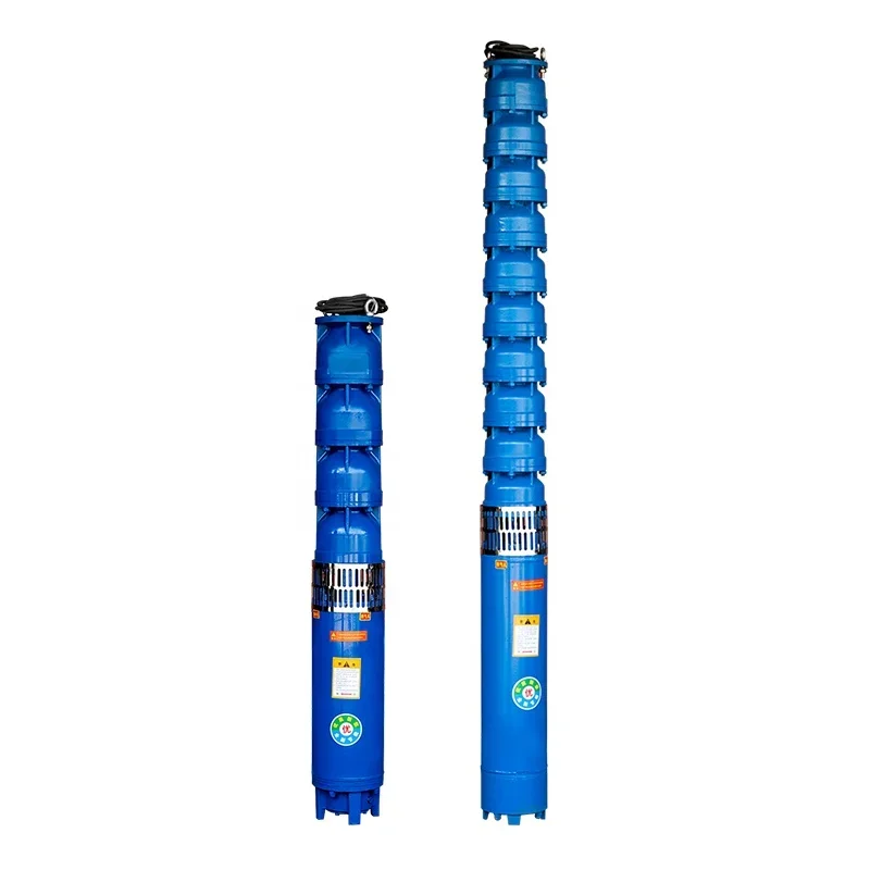 Deep water well pump Three phase hot spring high lift Submersible pump High temperature resistant hot automatic water pump