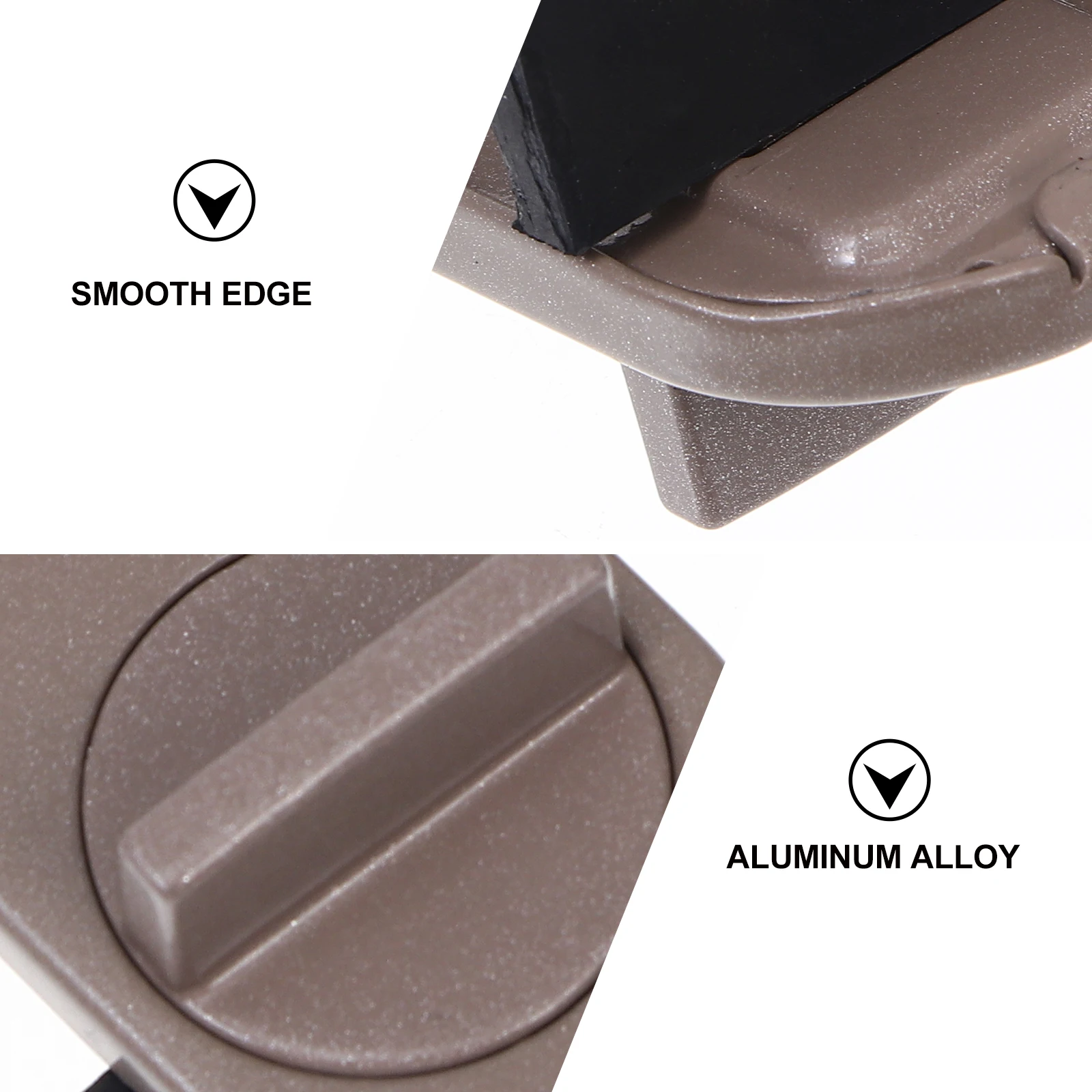 

3Pcs Window Safety Lock Aluminum Alloy Sliding Window Limiter Childproof Clamp Resistant Anti-Theft Ventilation Lock