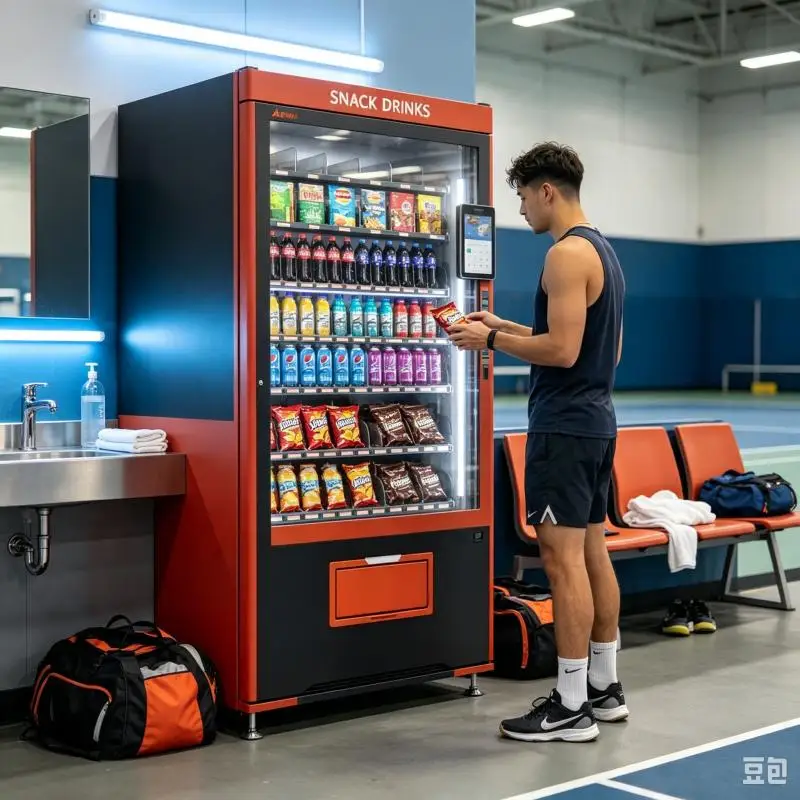 Automatic Snacks Drinks Vending Machine Customized Intelligent Sales Machine Retail Business Equipment