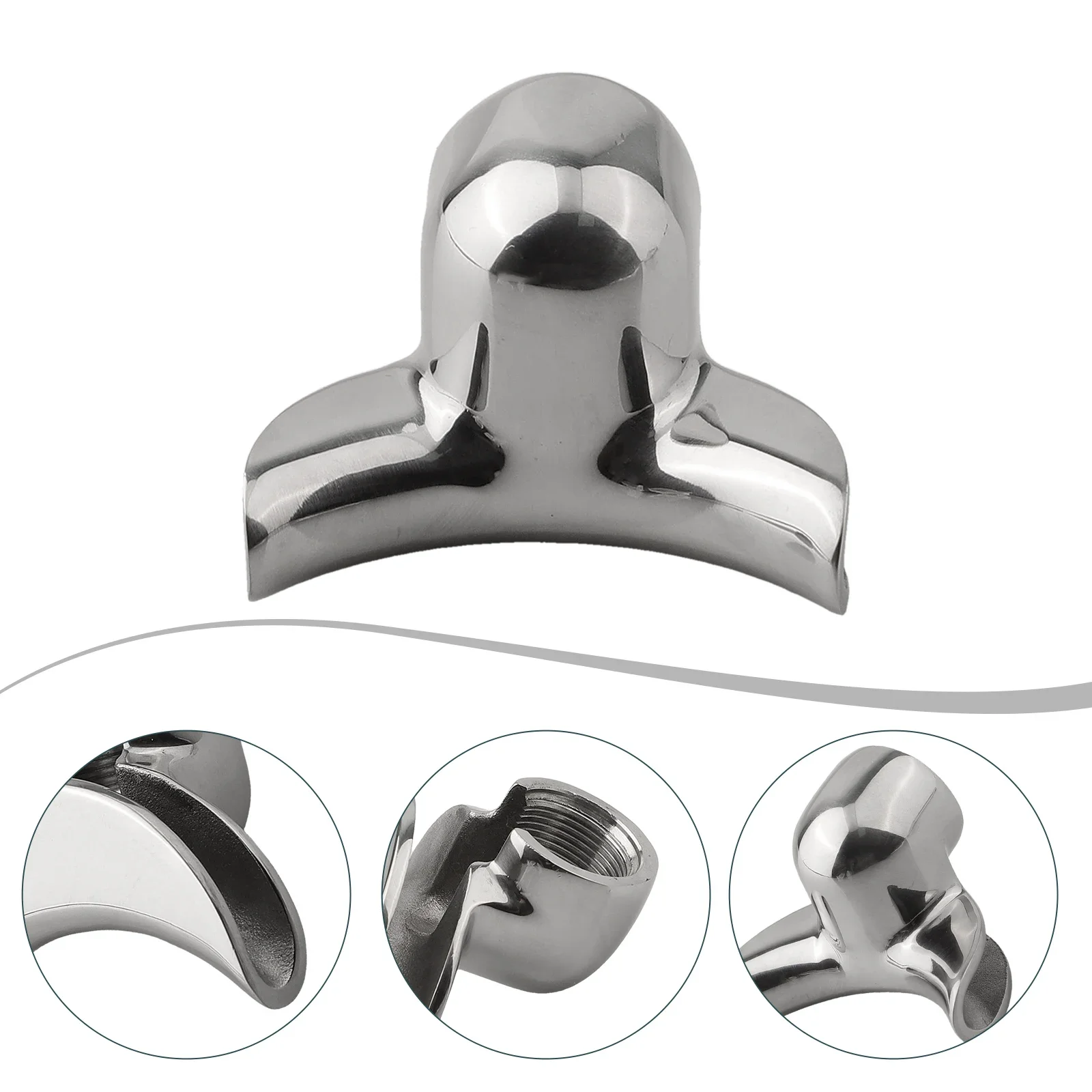 Single or Double Spout Stainless Steel Portafilter for 58mm Espresso Machines Resistant and Built for Repeated Use