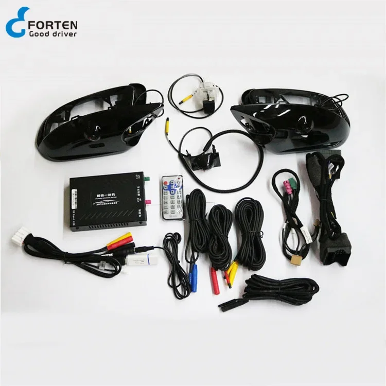 Car Degree Camera Car Reverse Aid 1080P 3D AVM Bird View Recording Device Module Parking System Panoramic 360 Car Camera