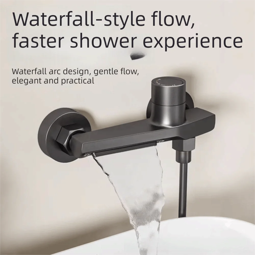 

Durable Material 3-Way Bath Shower Mixer Valve Stable Performance Long Service Life Bathroom Shower System Versatile Design