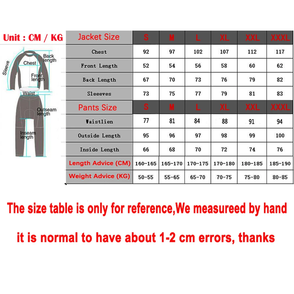 2024 ITALIA MTB Cycling Jersey Winter Bike Maillot Pants Suit Men 20D Ropa Ciclismo Thermal Fleece Bicycl Jacket Clothing