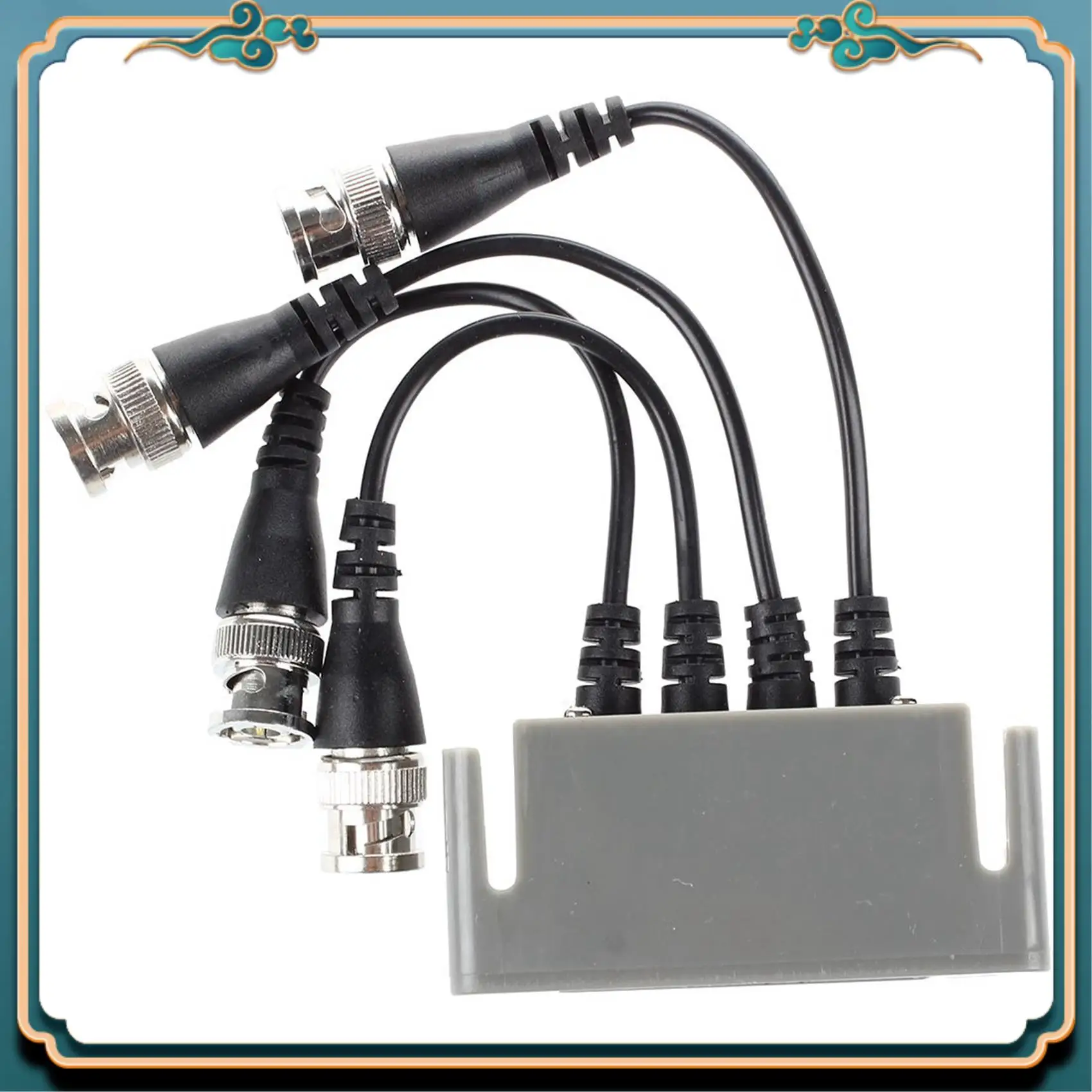ABJG-2X 4-Channel Video Balun BNC UTP CAT5 Transmitter For CCTV/ Surveillance Camera Trend
