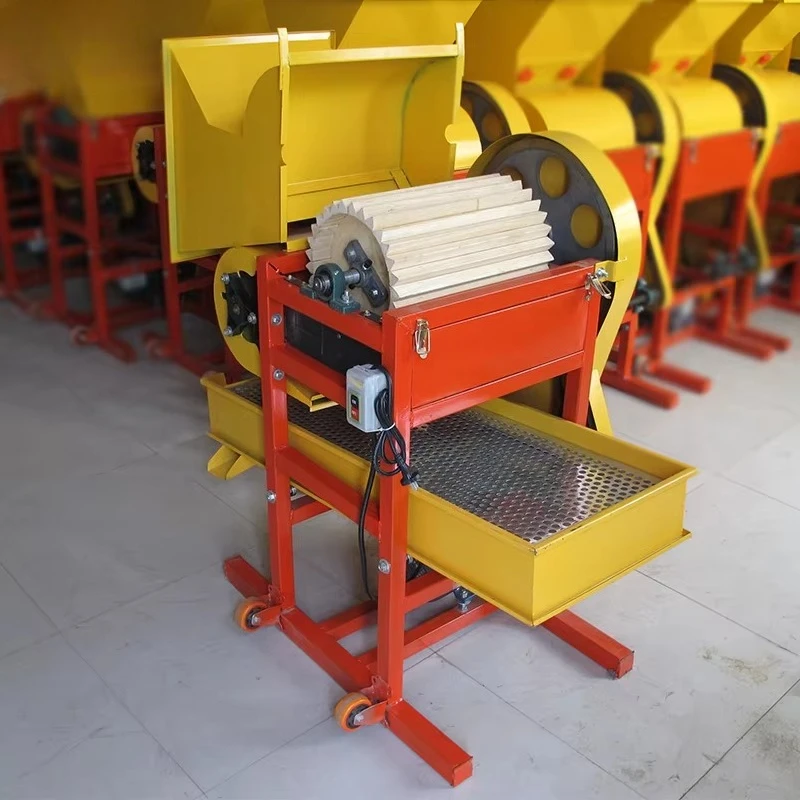 آلة قصف الفول السوداني والفول السوداني آلة تقشير الكستناء والكاكاو والفول السوداني والأحمر والأسود