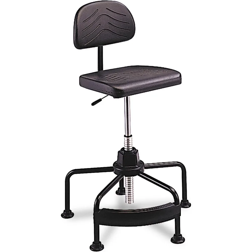 

Экономичный промышленный верстак Safco Master с высокой спинкой, поворотное рабочее кресло, черный (5117)