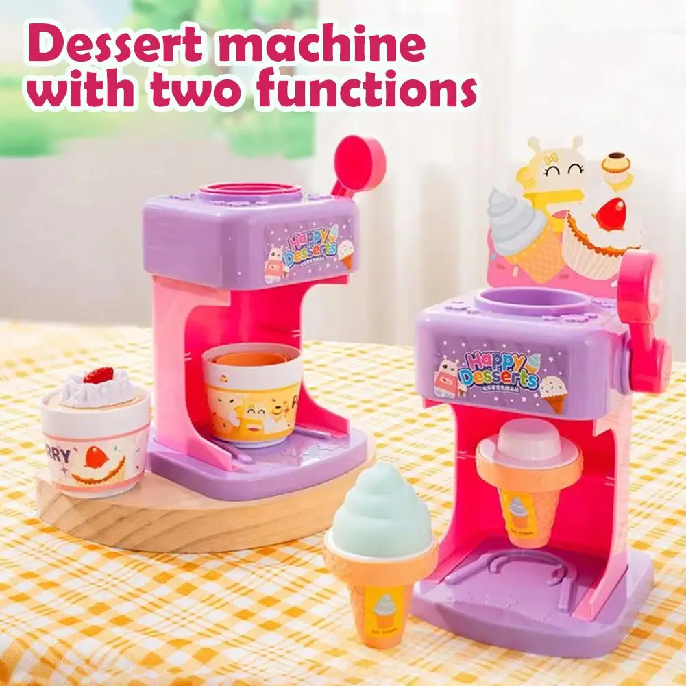 1 Set negozio di ciambelle per bambini giocattoli simulazione meccanismo da Dessert cucina finta di giocare giocattoli per la casa del cibo ruolo giocattolo educativo precoce