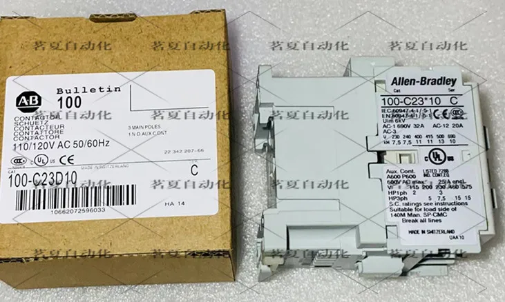 Contactor Original Rockwell AB 100-C23D10 120VAC Spot 100-C23D10