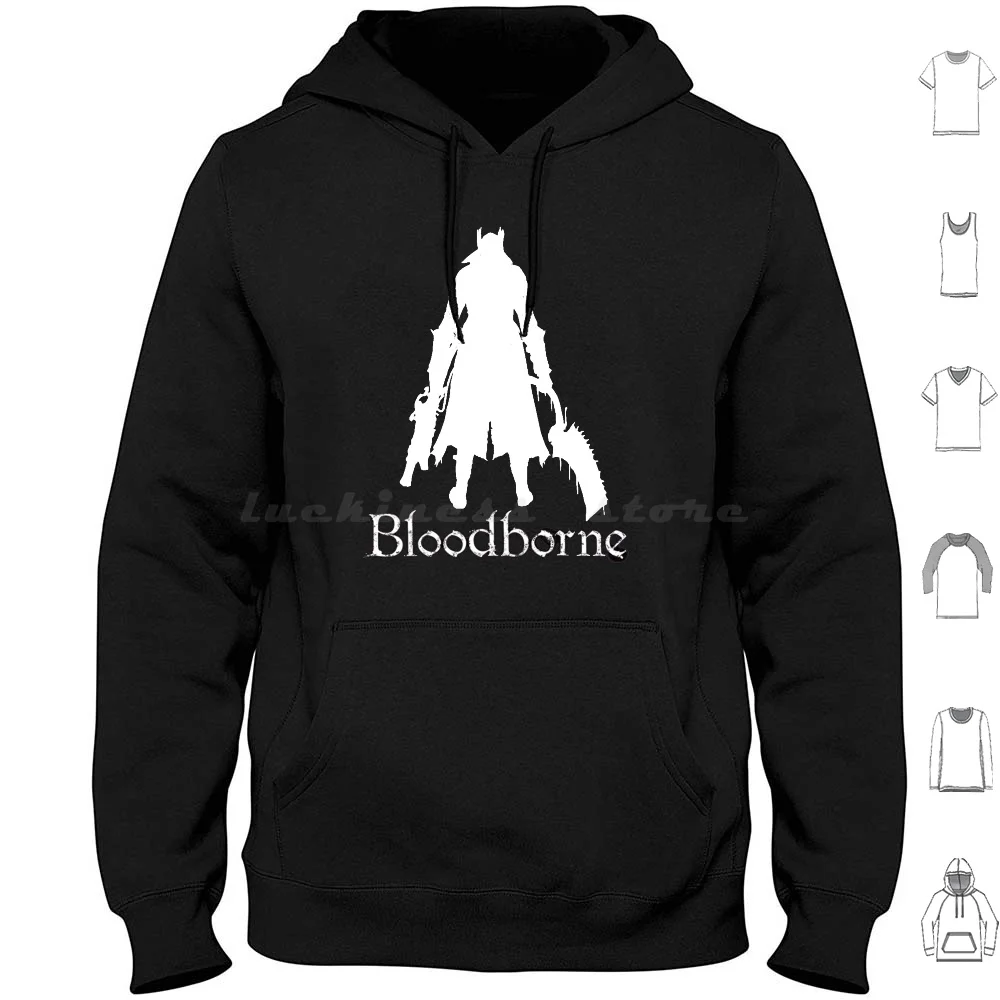 Bloodborne Hoodies Long Sleeve Bloodborne Dark Souls Ps4 Dark Souls 3 Video Games Vidya