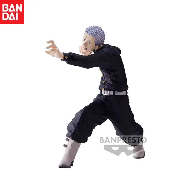 

In Stock Bandai Original Anime Tokyo Revengers KOA Mitsuya Takashi Art King Action Figure Model Children's Gifts