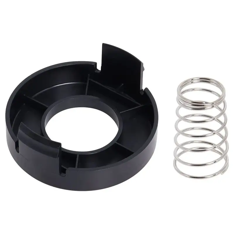 -[33A Tvdae] 4PCS 682378-02 Spool Cover Cap With Spring Compatible With Black + Decker GLC12 GL250 GL310 GL360 Strimmer Replacem