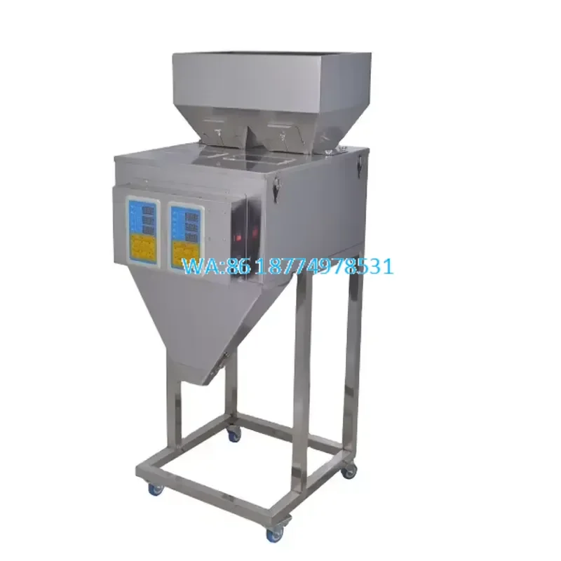 Wmwmnu Factory Direct 2 Head 500g Vibrator Particle Packing for Grain Powder Granule Weighing Filling