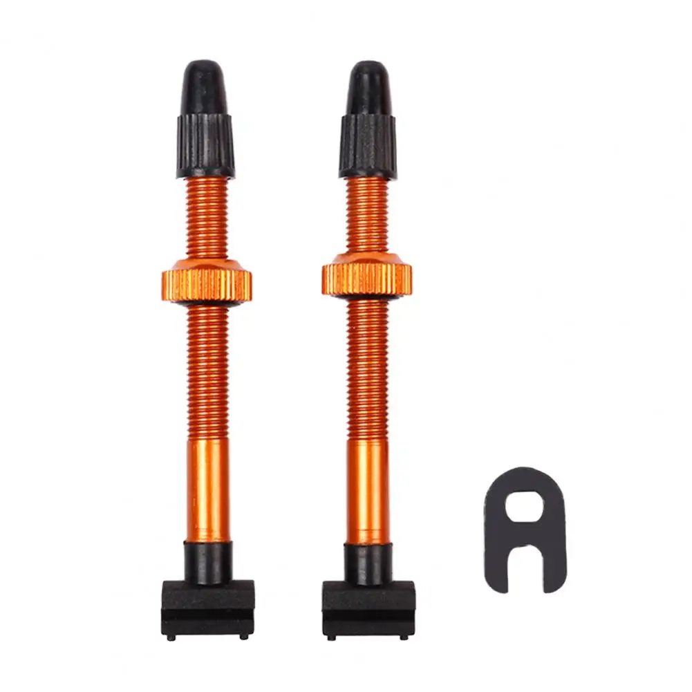 

1 Pair Bicycle Valve Waterproof Vacuum Tire Valve Road Bike MTB Bicycle Tubeless Tires Brass Core Alloy Stem Tubeless Sealant