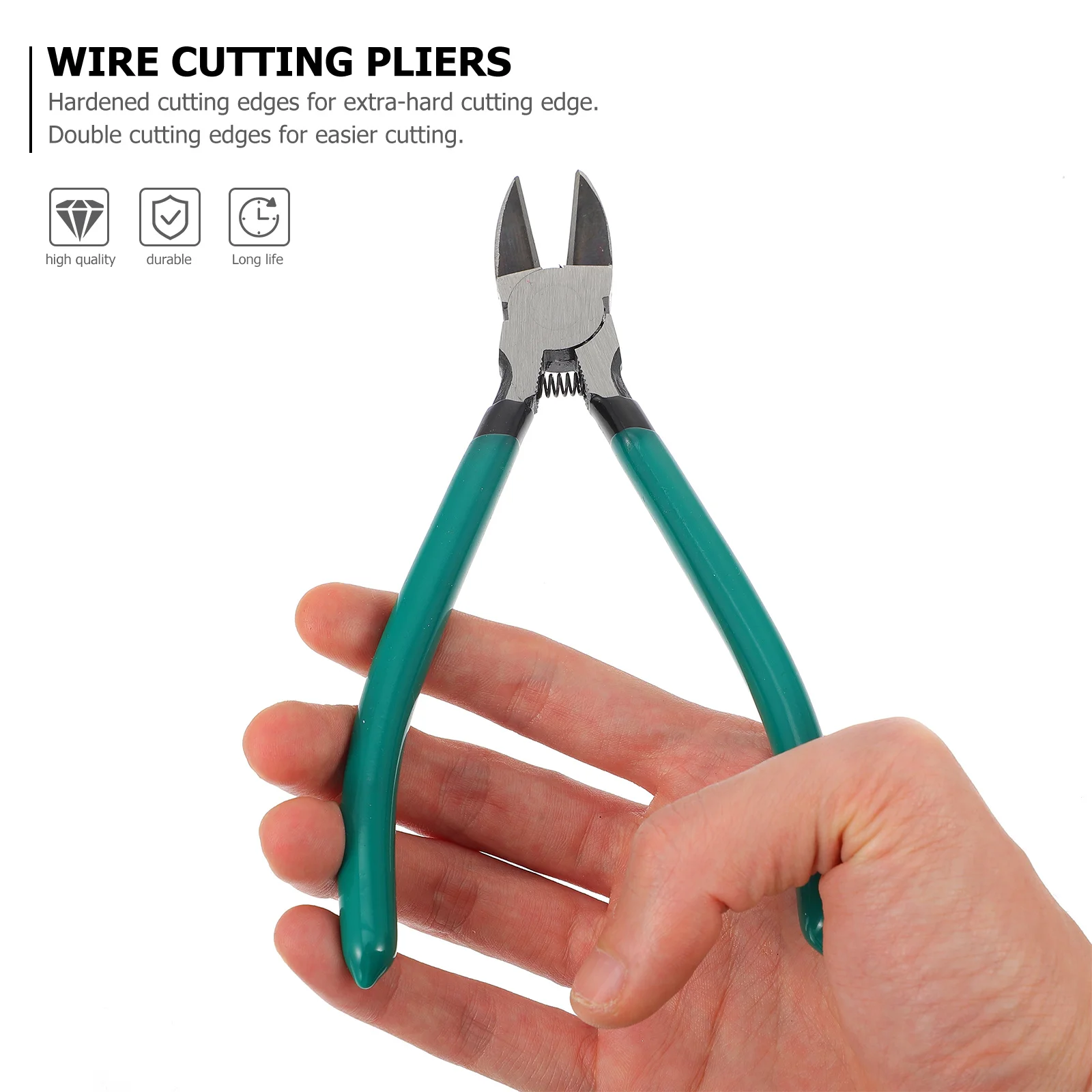 

Carbon Steel Sharp-Nose Cutting Pliers For Electrical Repair Wire Stripper Tool Flush Cutter Side Clamp Hand Tool