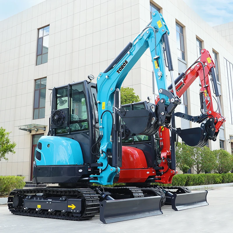 Mini excavadora con motor EPA, máquina excavadora de 3,5 toneladas, 3,5 toneladas, Envío Gratis