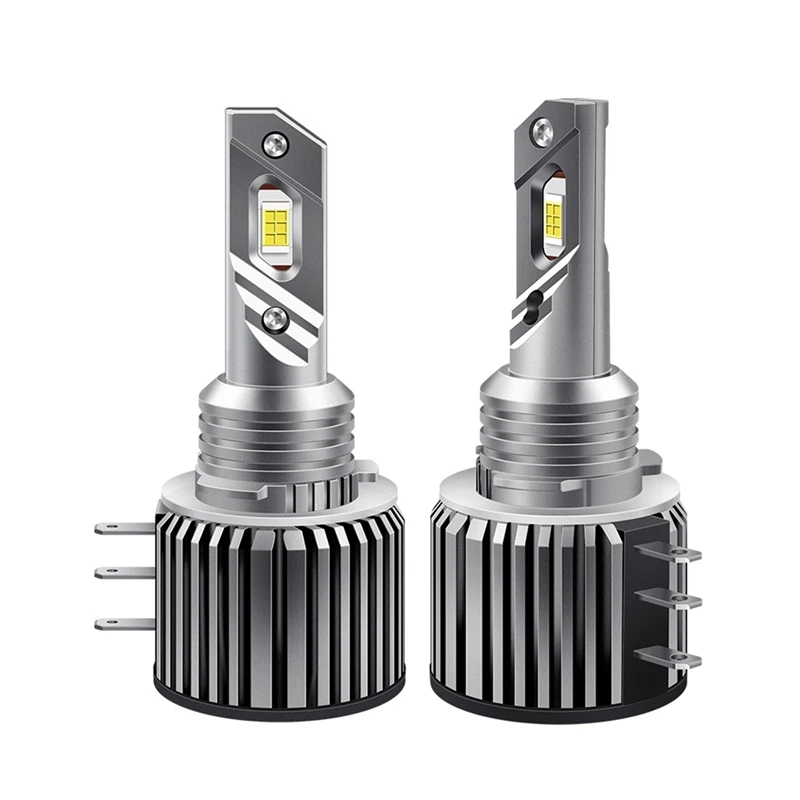 H15 LED ไฟวิ่งกลางวันไฟหน้ารถ 20000LM 80W สําหรับ BMW-/Mercedes GLK/A180/- Q7 A6 A3/กอล์ฟ 6 7